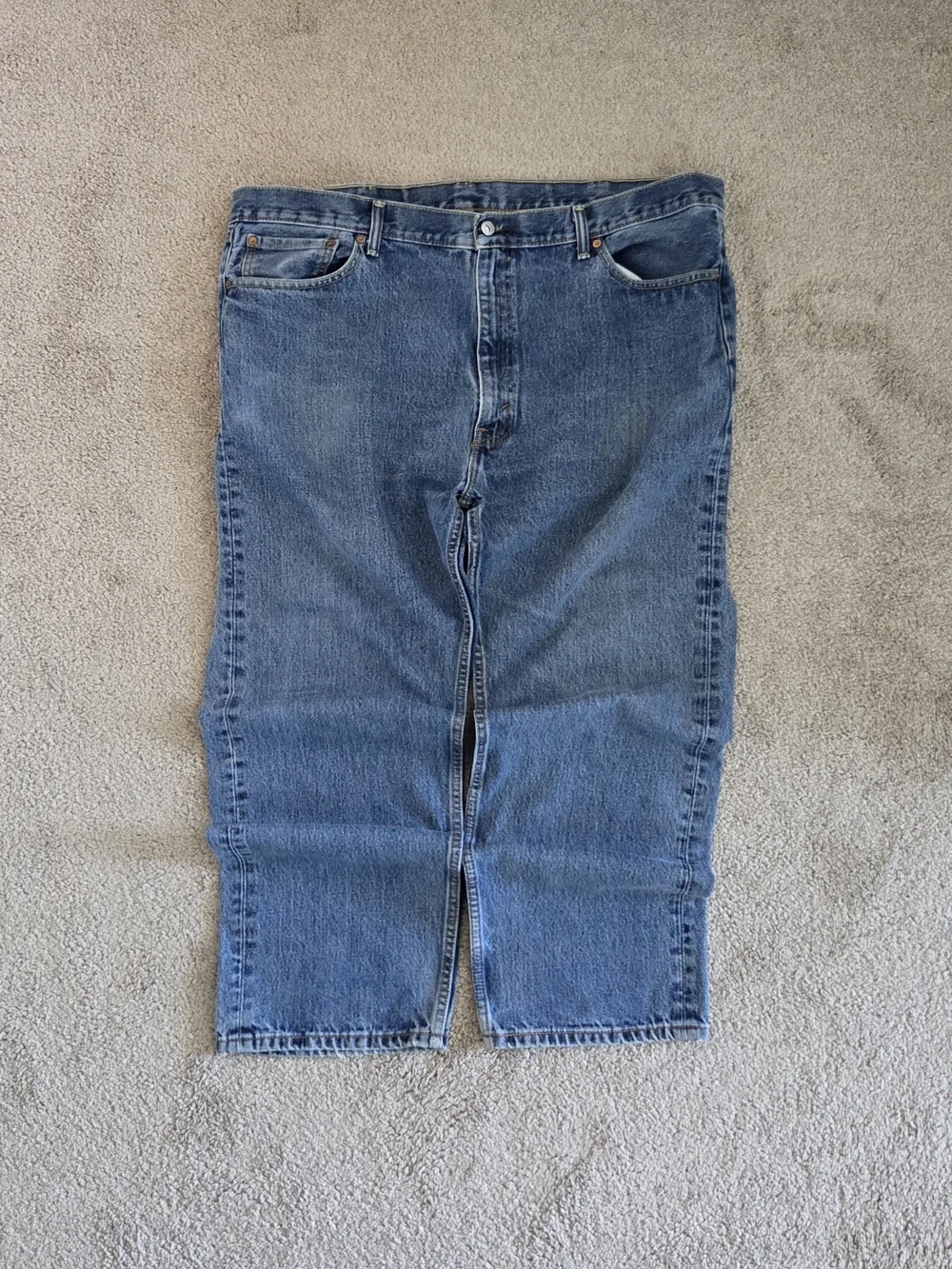 Vintage Levi's 505 Blue Classic Relaxed Jeans Men's 44 x 30